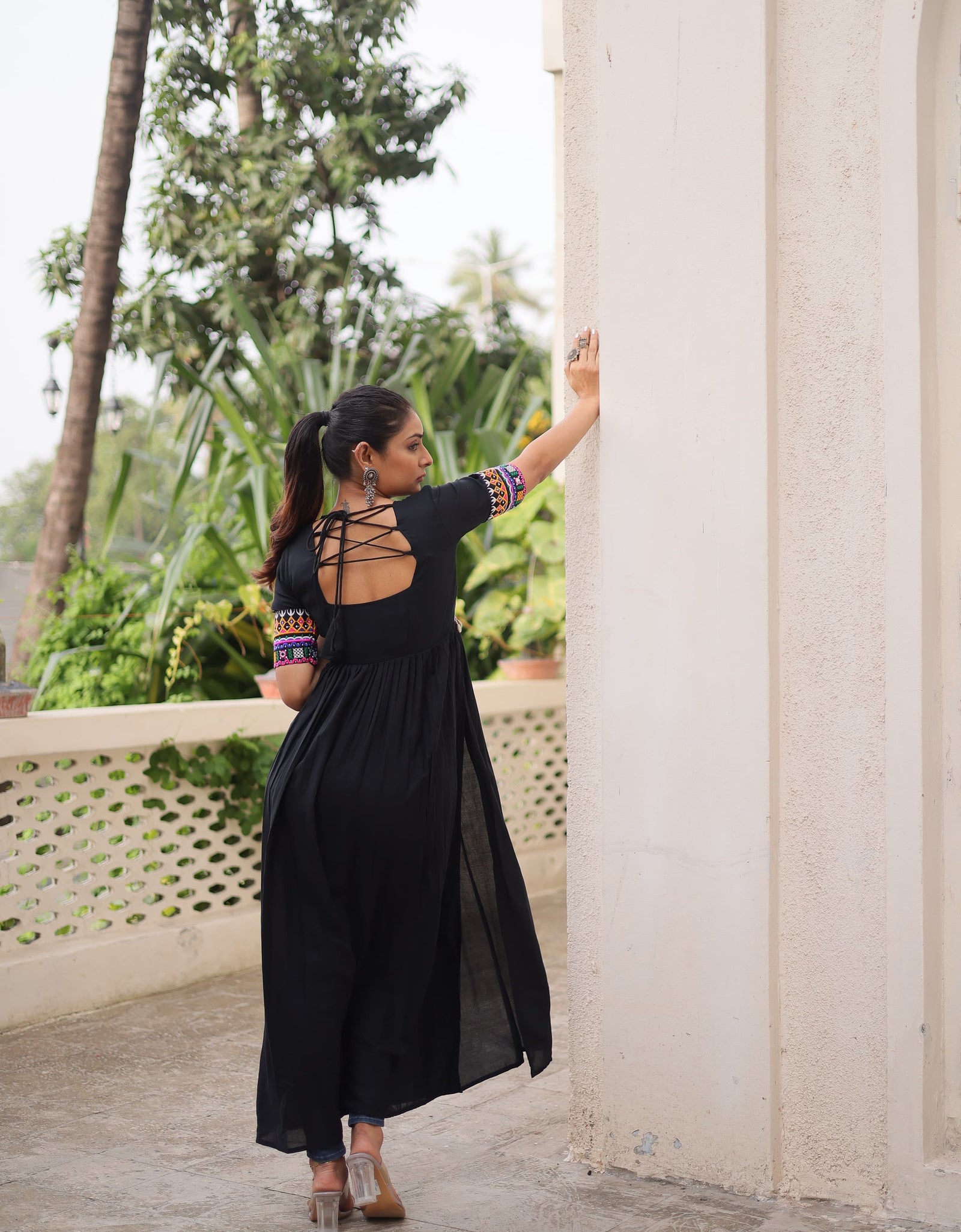 Traditional Navratri Garba Women Kurti mahezon