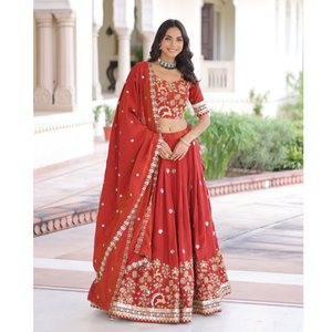 Designer Wedding Ethnic Women Lehenga Choli Dupatta mahezon