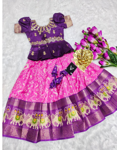 Stylish Kids Girls Ready made Lehenga Blouse mahezon