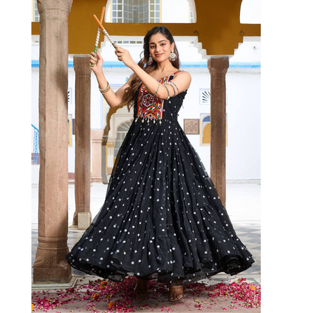 Navratri Garba Women’s Gown Dress mahezon