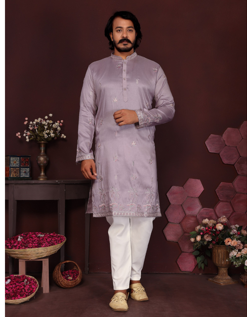 Load image into Gallery viewer, Ethnic Indian Traditional Men’s Kurta Pajama mahezon
