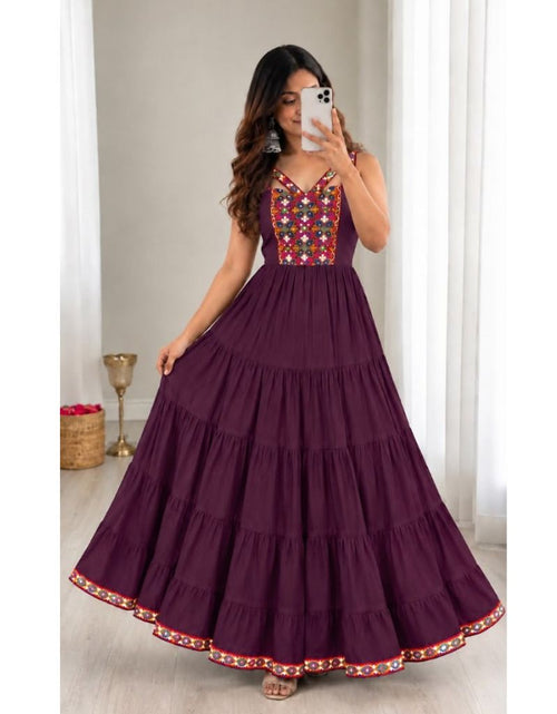 Load image into Gallery viewer, Navratri Garba Special Women Gown Dress
