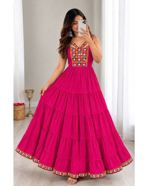 Load image into Gallery viewer, Navratri Garba Special Women Gown Dress
