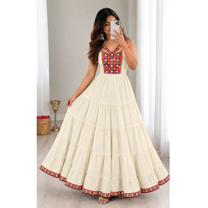 Navratri Garba Special Women Gown Dress