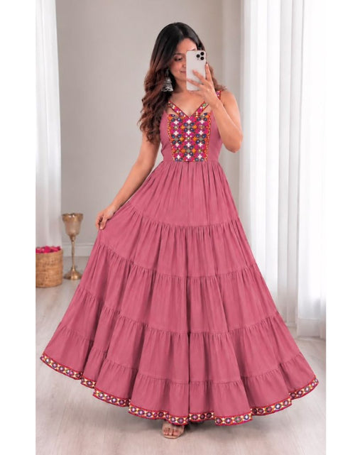 Load image into Gallery viewer, Navratri Garba Special Women Gown Dress

