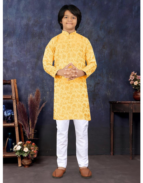 Load image into Gallery viewer, Stylish Indian Traditional Kids Boy Kurta Pajama mahezon
