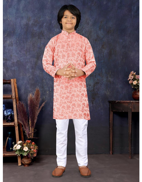 Load image into Gallery viewer, Stylish Indian Traditional Kids Boy Kurta Pajama mahezon
