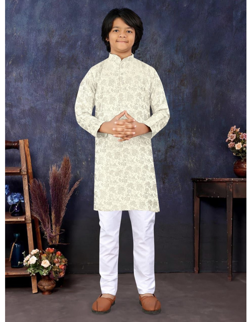 Load image into Gallery viewer, Stylish Indian Traditional Kids Boy Kurta Pajama mahezon
