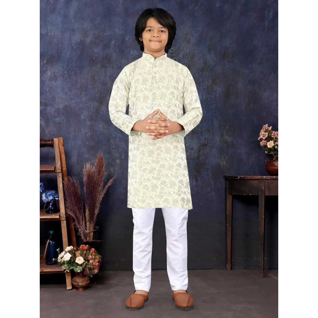Stylish Indian Traditional Kids Boy Kurta Pajama mahezon