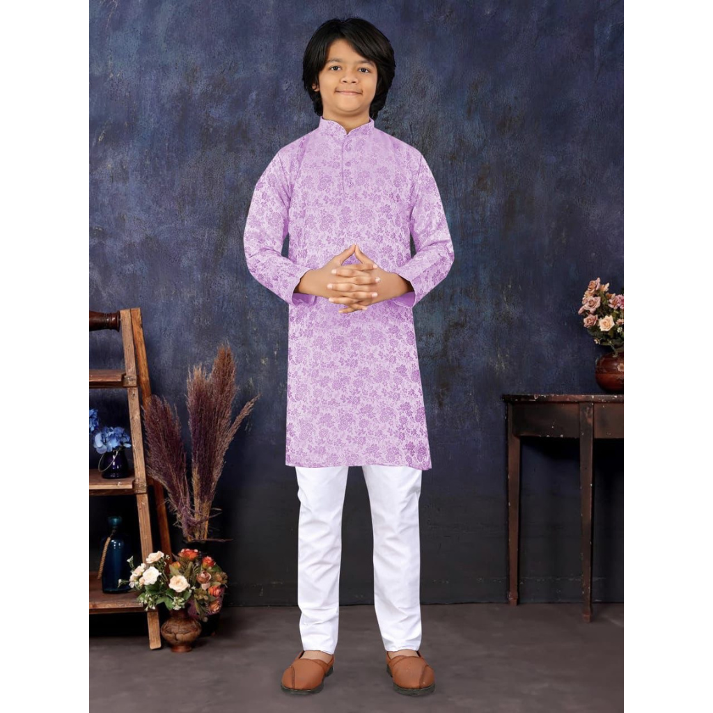 Stylish Indian Traditional Kids Boy Kurta Pajama mahezon