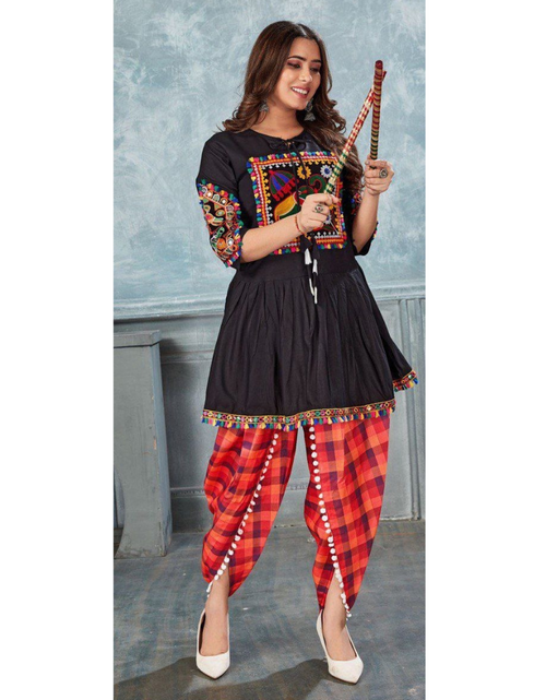 Load image into Gallery viewer, Navratri Traditional Garba Women Kedia Pant mahezon
