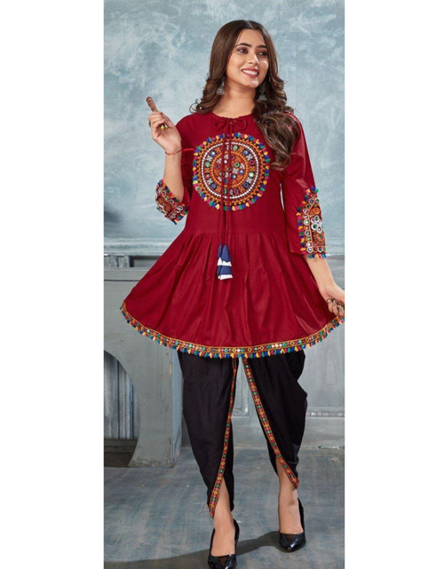 Load image into Gallery viewer, Navratri Traditional Garba Women Kedia Pant mahezon
