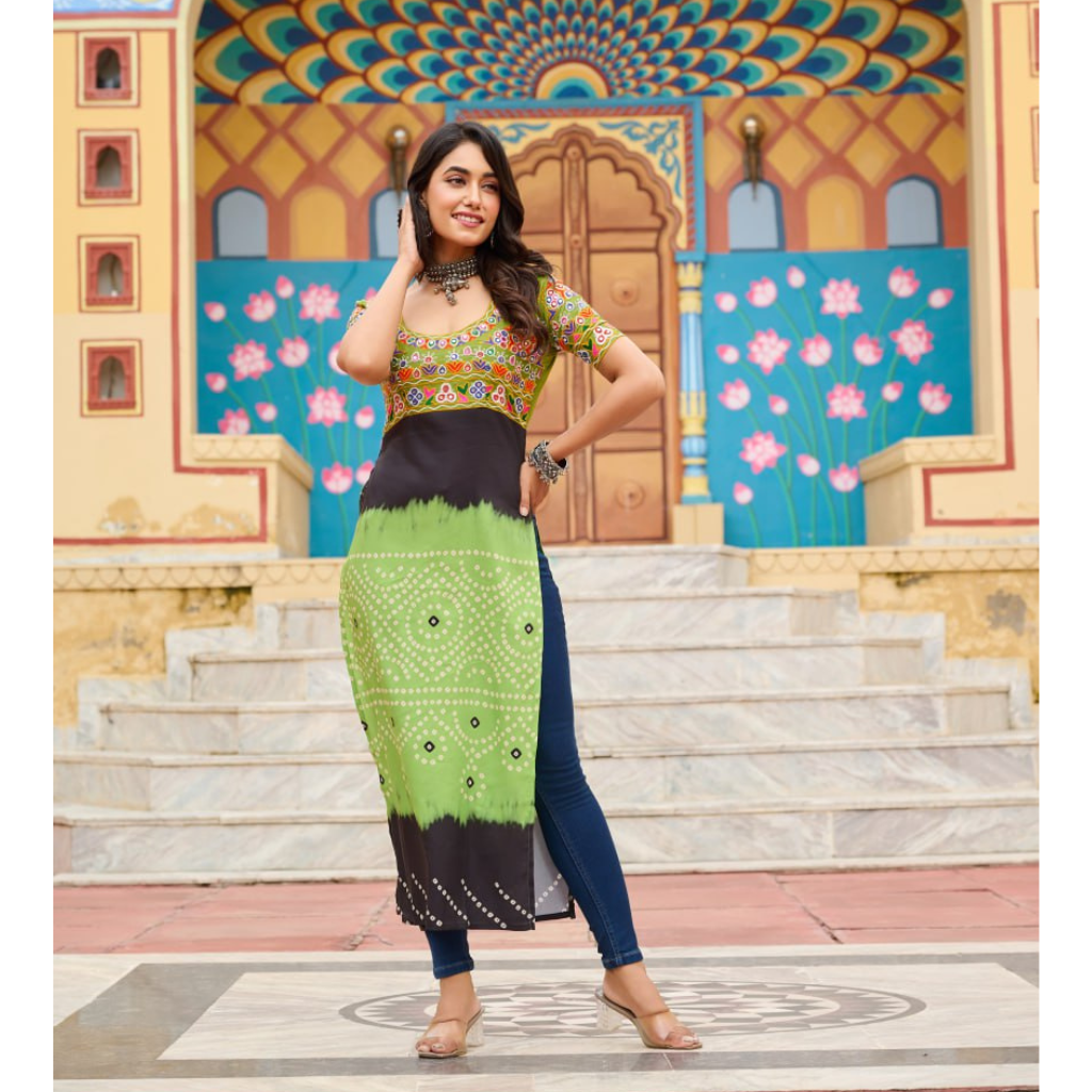 Navratri Garba Women Kurti mahezon