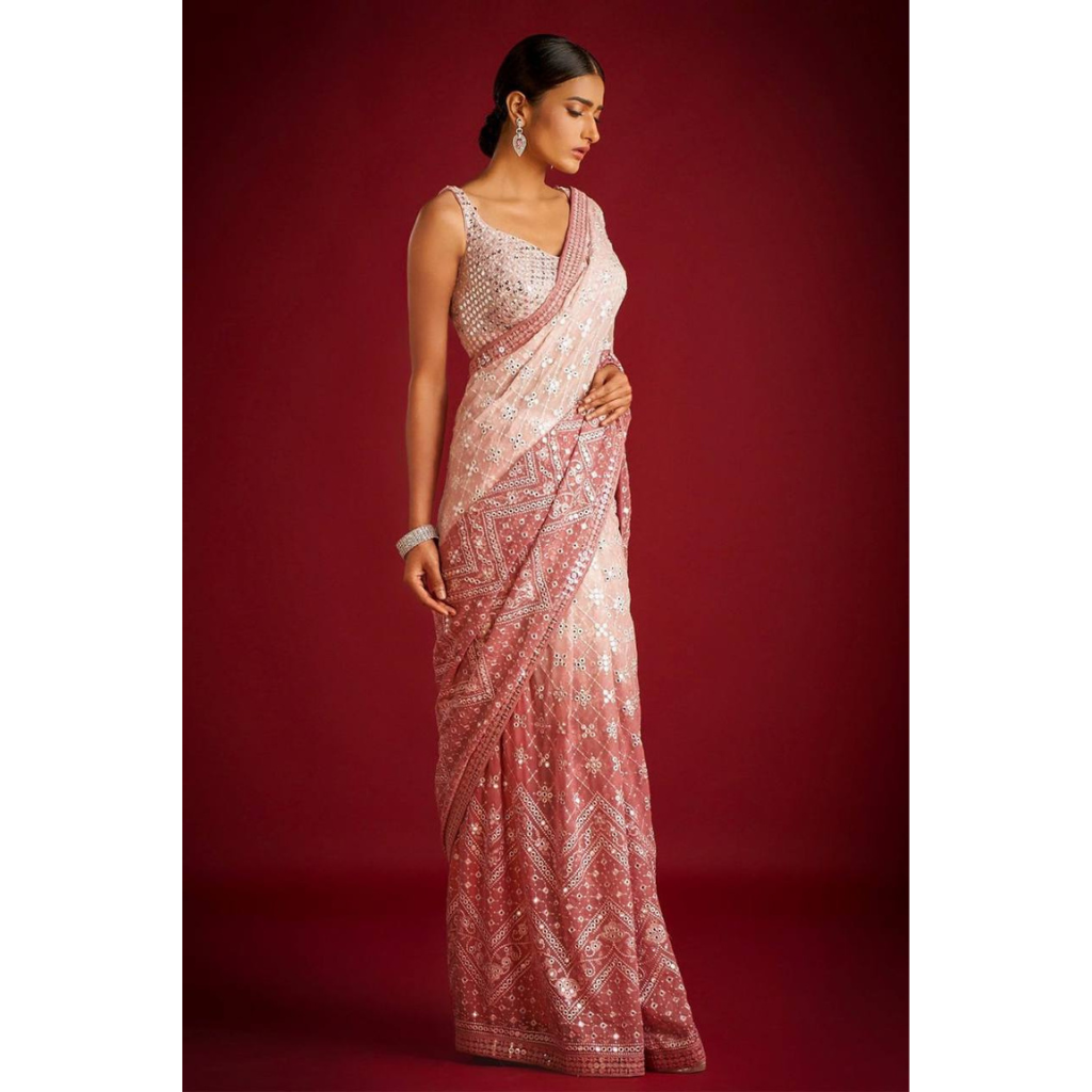 Festive Designer Sequence Women’s Saree mahezon