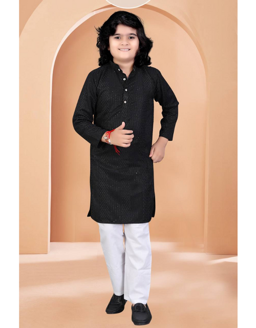 Load image into Gallery viewer, Stylish Father and Son Same Matching Twinning Kurta Pajama Outfits mahezon
