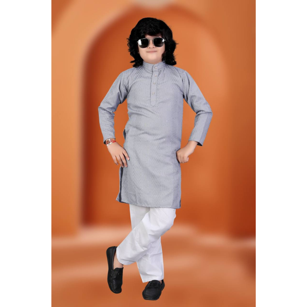 Traditional Stylish Father and Son Same Matching Twinning Kurta Pajama Outfits mahezon