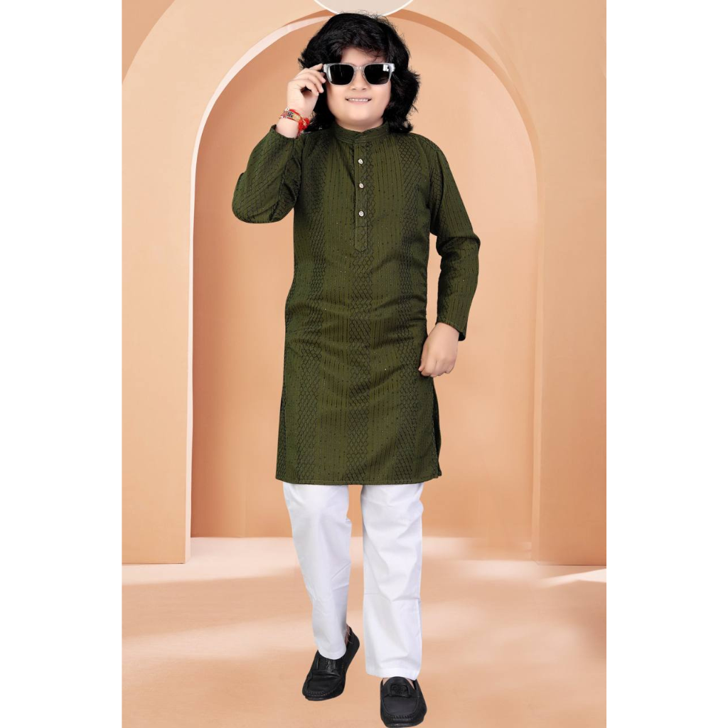 Stylish Father and Son Same Matching Twinning Kurta Pajama Outfits mahezon