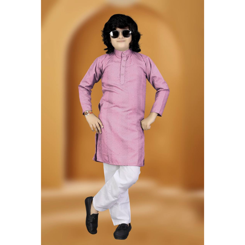 Traditional Stylish Father and Son Same Matching Twinning Kurta Pajama Outfits mahezon
