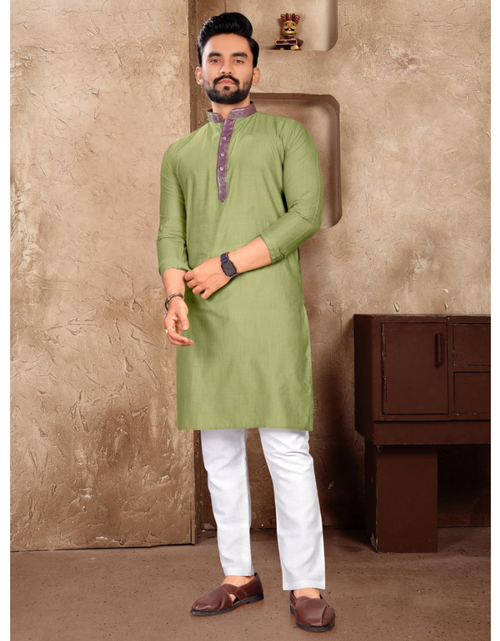 Load image into Gallery viewer, Festive Stylish Men’s Kurta Pajama Set mahezon
