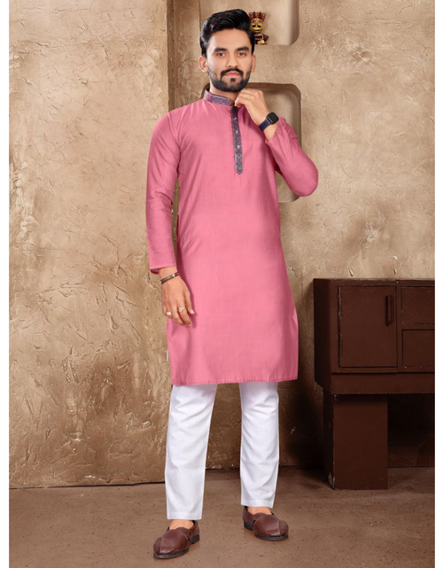 Load image into Gallery viewer, Festive Stylish Men’s Kurta Pajama Set mahezon
