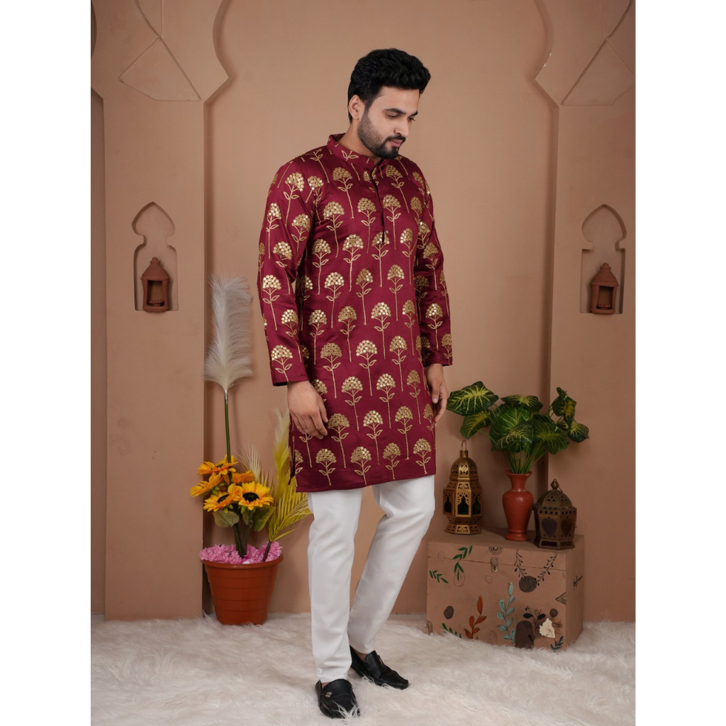 Festive Stylish Men’s Kurta Pajama Set mahezon