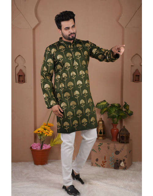 Load image into Gallery viewer, Festive Stylish Men’s Kurta Pajama Set mahezon
