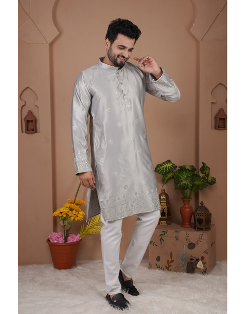 Load image into Gallery viewer, Festive Traditional Stylish Men’s Kurta Pajama Set mahezon

