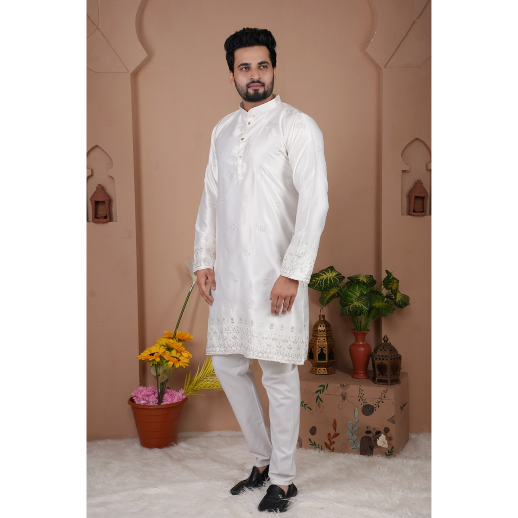 Festive Traditional Stylish Men’s Kurta Pajama Set mahezon