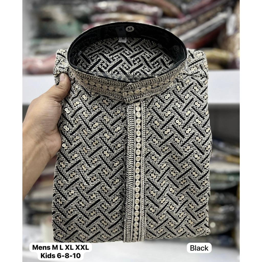 Festive Premium Ethnic Father Son Kurta Pajama Set mahezon
