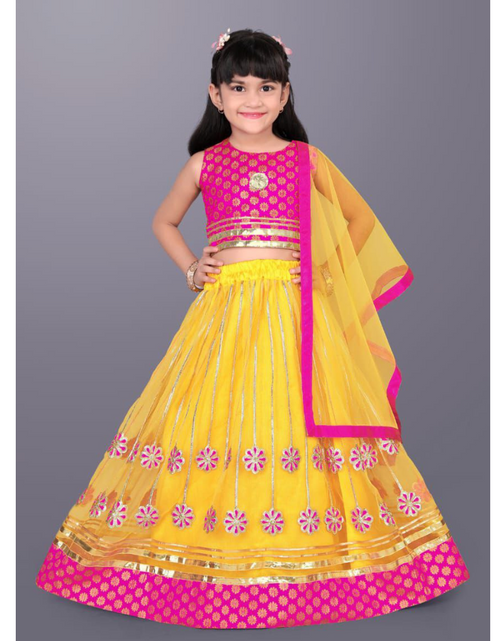 Load image into Gallery viewer, Designer Party wear Kids Girls Lehenga Choli
