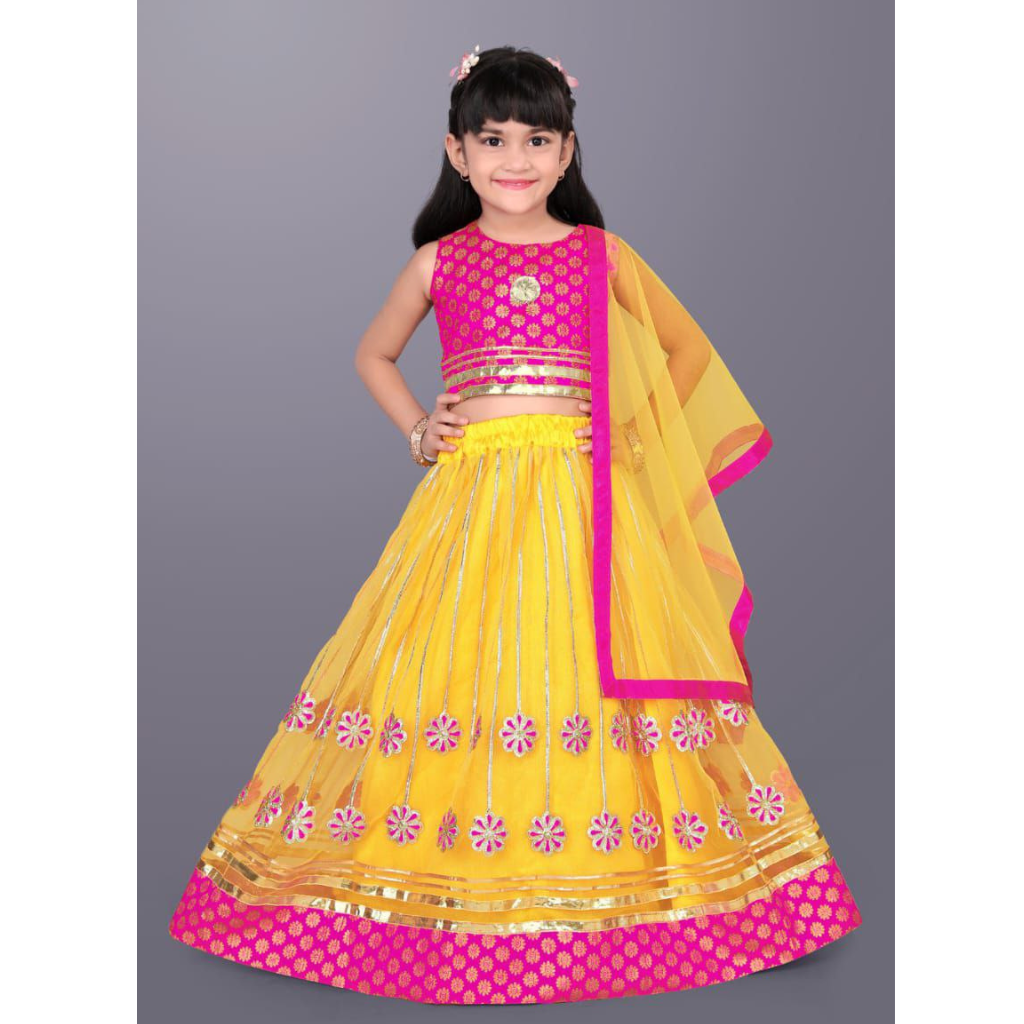 Designer Party wear Kids Girls Lehenga Choli