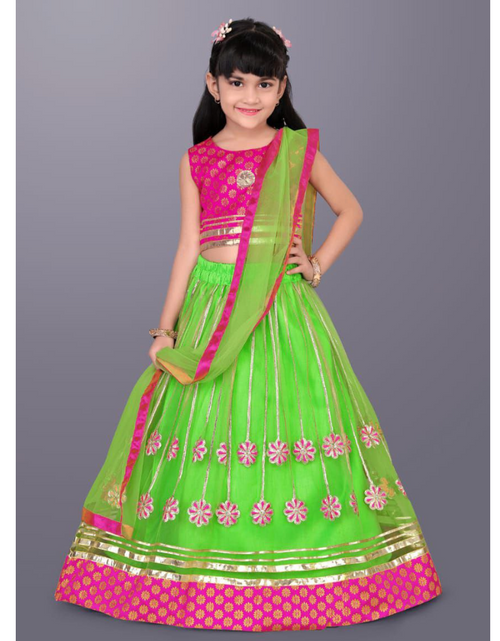 Load image into Gallery viewer, Designer Party wear Kids Girls Lehenga Choli
