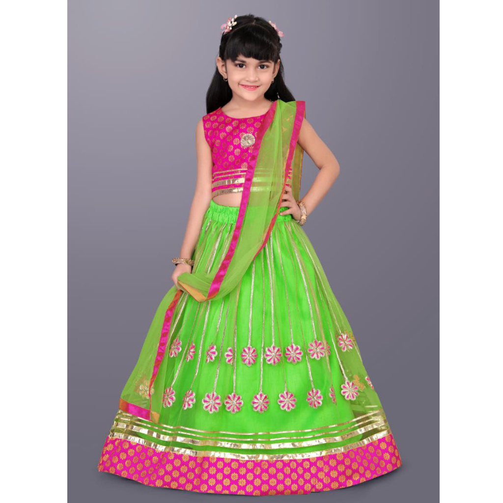 Designer Party wear Kids Girls Lehenga Choli