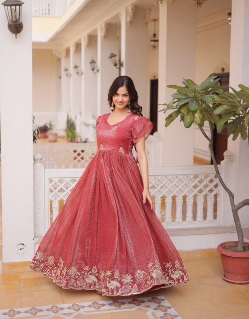 Load image into Gallery viewer, Premium Designer Ready Made Women Gown mahezon
