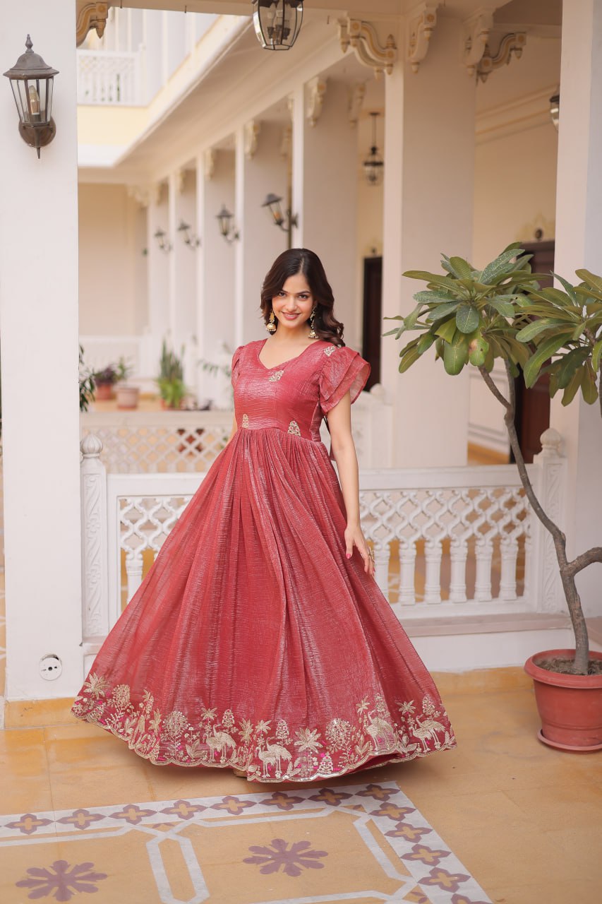 Premium Designer Ready Made Women Gown mahezon