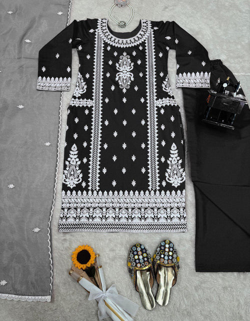 Load image into Gallery viewer, Wedding Reception Party Women’s Top Palazzo  Dupatta mahezon
