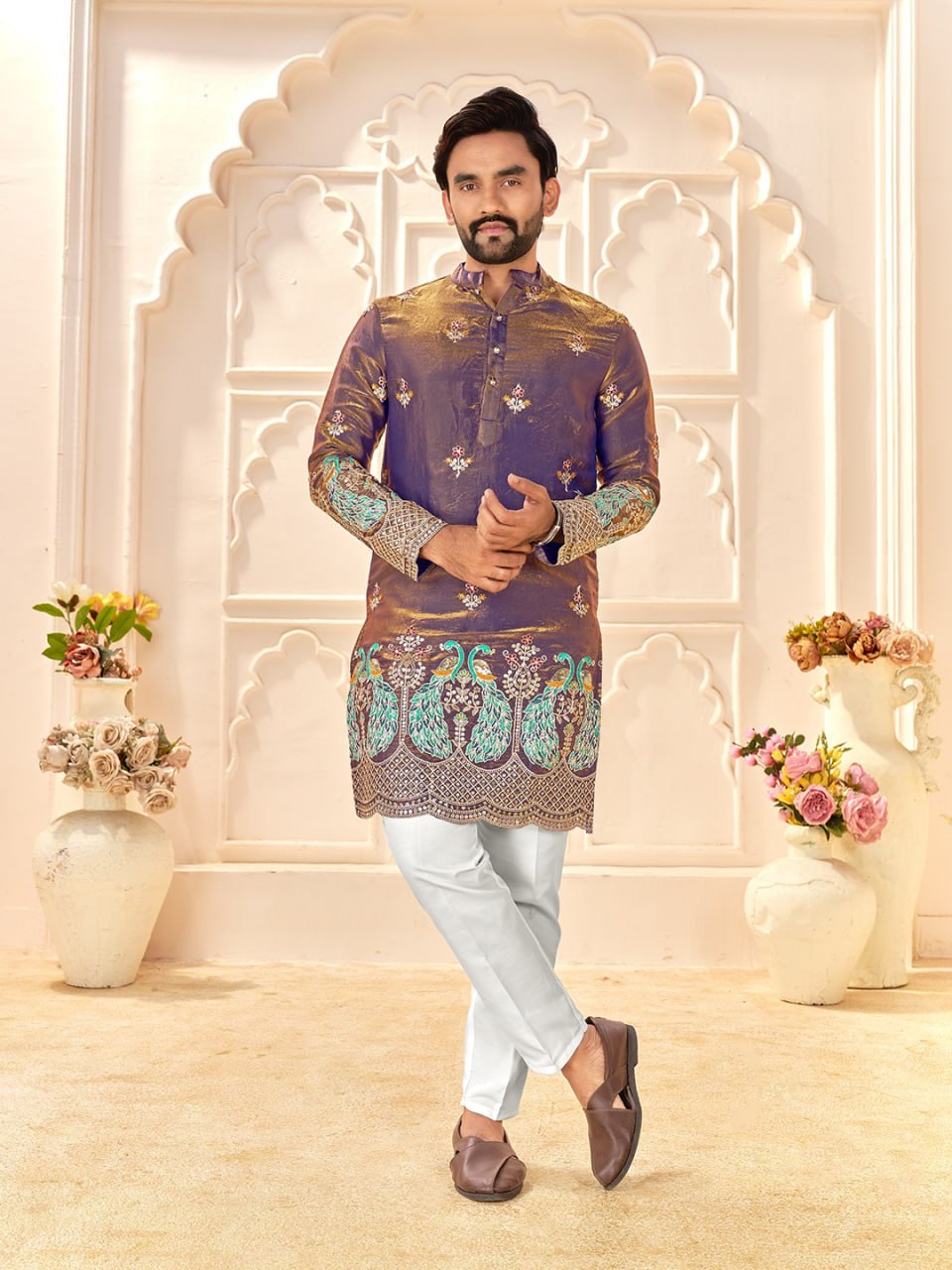 Premium Wedding Wear Couple Wear Same Matching Outfits Set Mahezon
