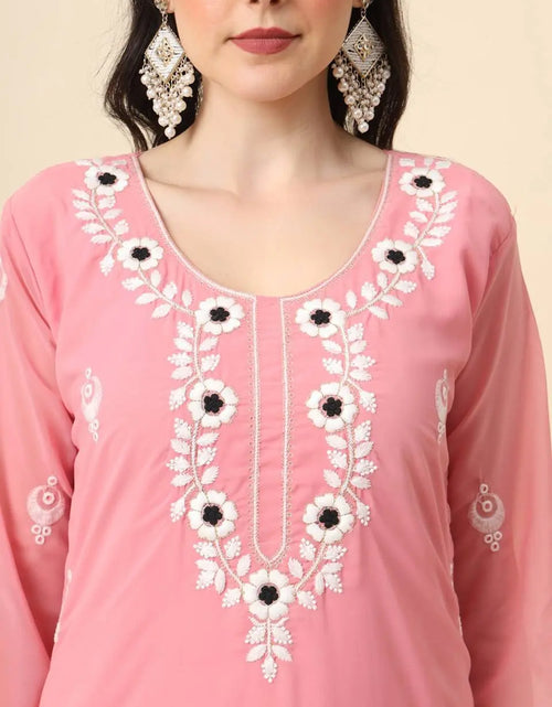 Load image into Gallery viewer, Women&#39;s Embroidery Chikankari Lucknow Kurti mahezon
