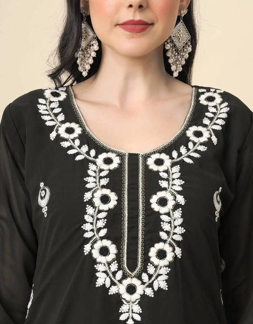 Load image into Gallery viewer, Women&#39;s Embroidery Chikankari Lucknow Kurti mahezon
