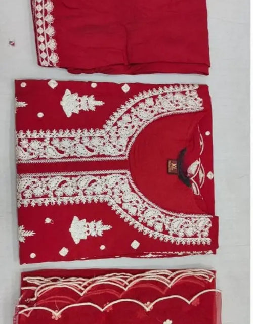 Load image into Gallery viewer, Women&#39;s Ethnic Festival Wear Kurta Pant Dupatta Set mahezon
