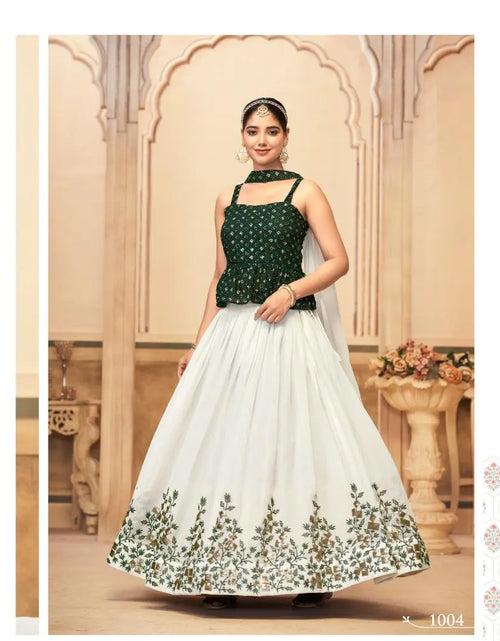 Load image into Gallery viewer, Women&#39;s Ethnic Wedding Wear Lehenga Choli Dupatta Set mahezon
