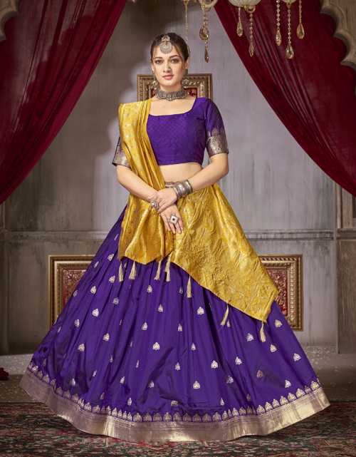 Load image into Gallery viewer, Traditional Women&#39;s Lehenga Choli Dupatta mahezon
