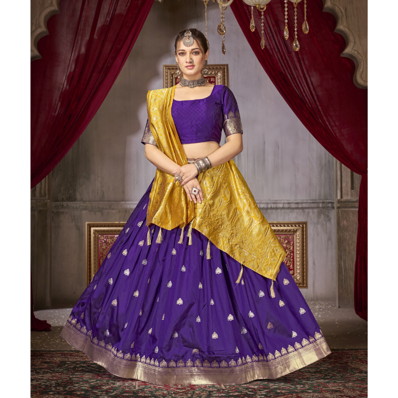 Traditional Women's Lehenga Choli Dupatta mahezon