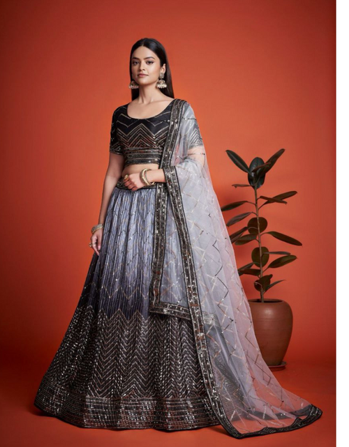 Load image into Gallery viewer, Premium Heavy Embroidery Party wear Women Lehengas mahezon
