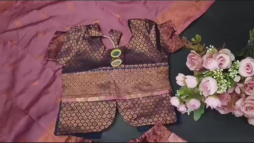 Load and play video in Gallery viewer, Ethnic Kids Girl Lehenga Choli Dupatta
