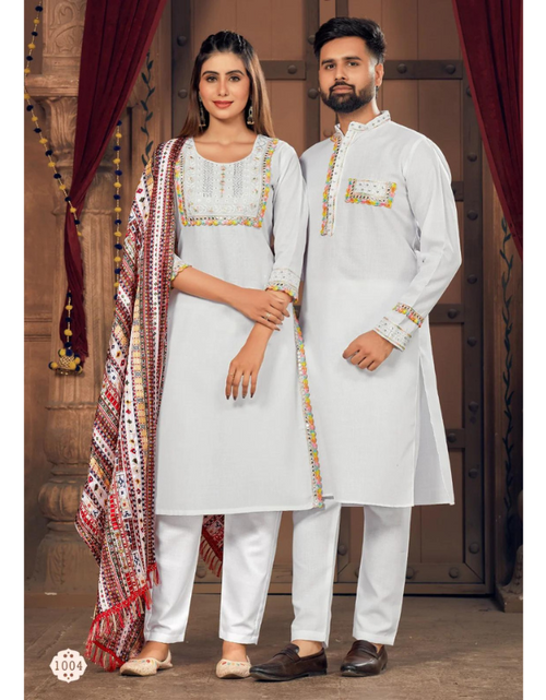 Load image into Gallery viewer, Navratri Couple Same Matching Dress
