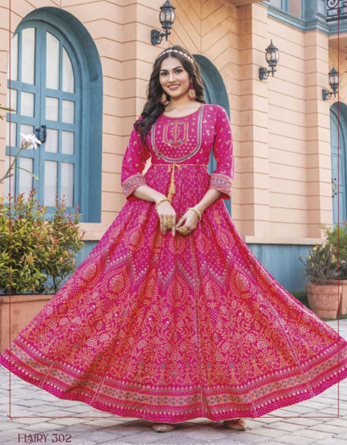 Load image into Gallery viewer, Women&#39;s Long Embroidery Anarkali Gown Dress mahezon
