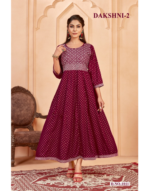 The Leady Designer Women Fit and Flare Maroon Dress - Buy The Leady  Designer Women Fit and Flare Maroon Dress Online at Best Prices in India |  Flipkart.com