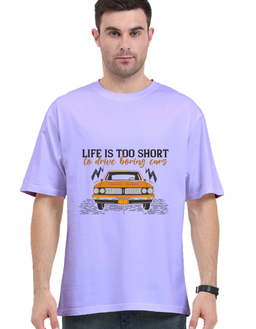 Load image into Gallery viewer, Unisex Standard Car Lavender T-Shirt mahezon
