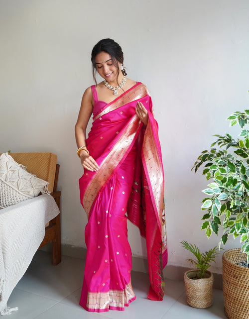 Load image into Gallery viewer, Women Traditional Paithani Saree for Wedding &amp; Party  mahezon
